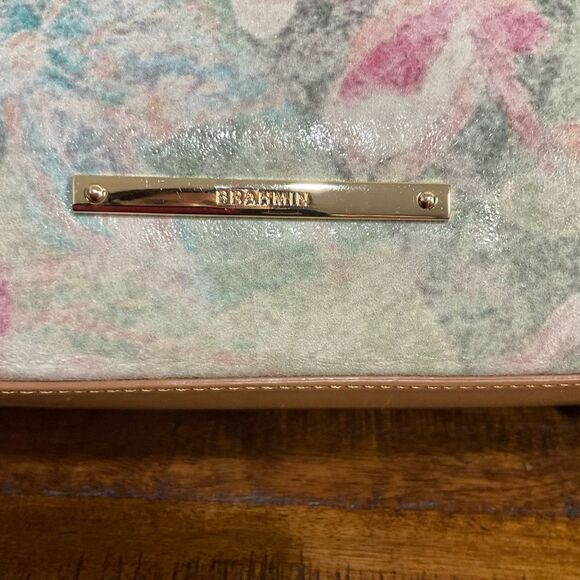 BRAHMIN CREME TALITHA MEDIUM ASHER TOTE LIKE NEW - Picture 5 of 15